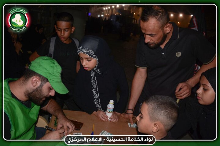 انتشار لواء الخدمة الحسينية لتقديم الخدمات لزوار الأربعين