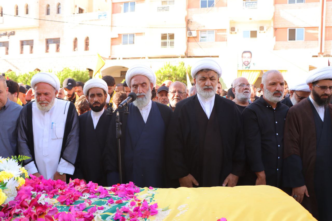 Video: Funeral procession of Hezbollah martyr "Ibrahim Jamil Al Ashi" in Bint Jbeil, Southern Lebanon