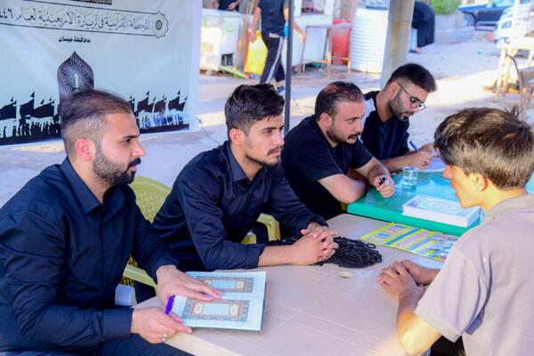  محطات على طول الطريق.. خدمات قرآنية تعزز معاني زيارة الأربعين