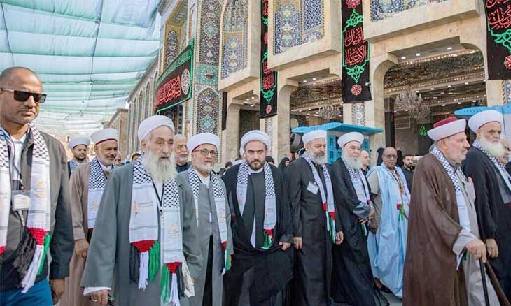 فيديو | وفود مؤتمر نداء الأقصى يشكرون المرجعية الدينية والعتبة الحسينية لدعم الشعب الفلسطيني