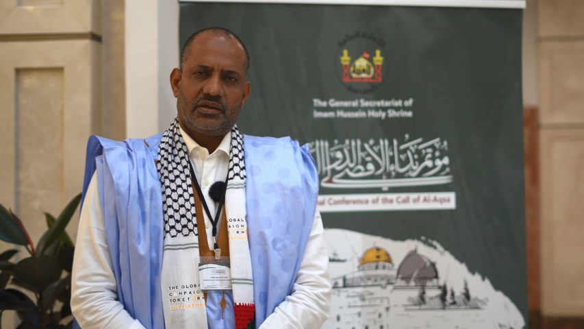 لقاء خاص / كلمة "الشيخ شيخن بوي ولد محمد تقى الله" رئيس حزب الوحدة والتنمية في موريتانيا على هامش مؤتمر نداء الاقصى الدولي الثالث