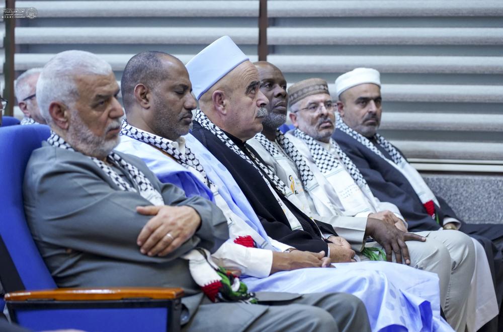  الأمين العام للعتبة العلوية: ان القضية الفلسطينية منذ يومها الأول تعيش حيّةً في العراق