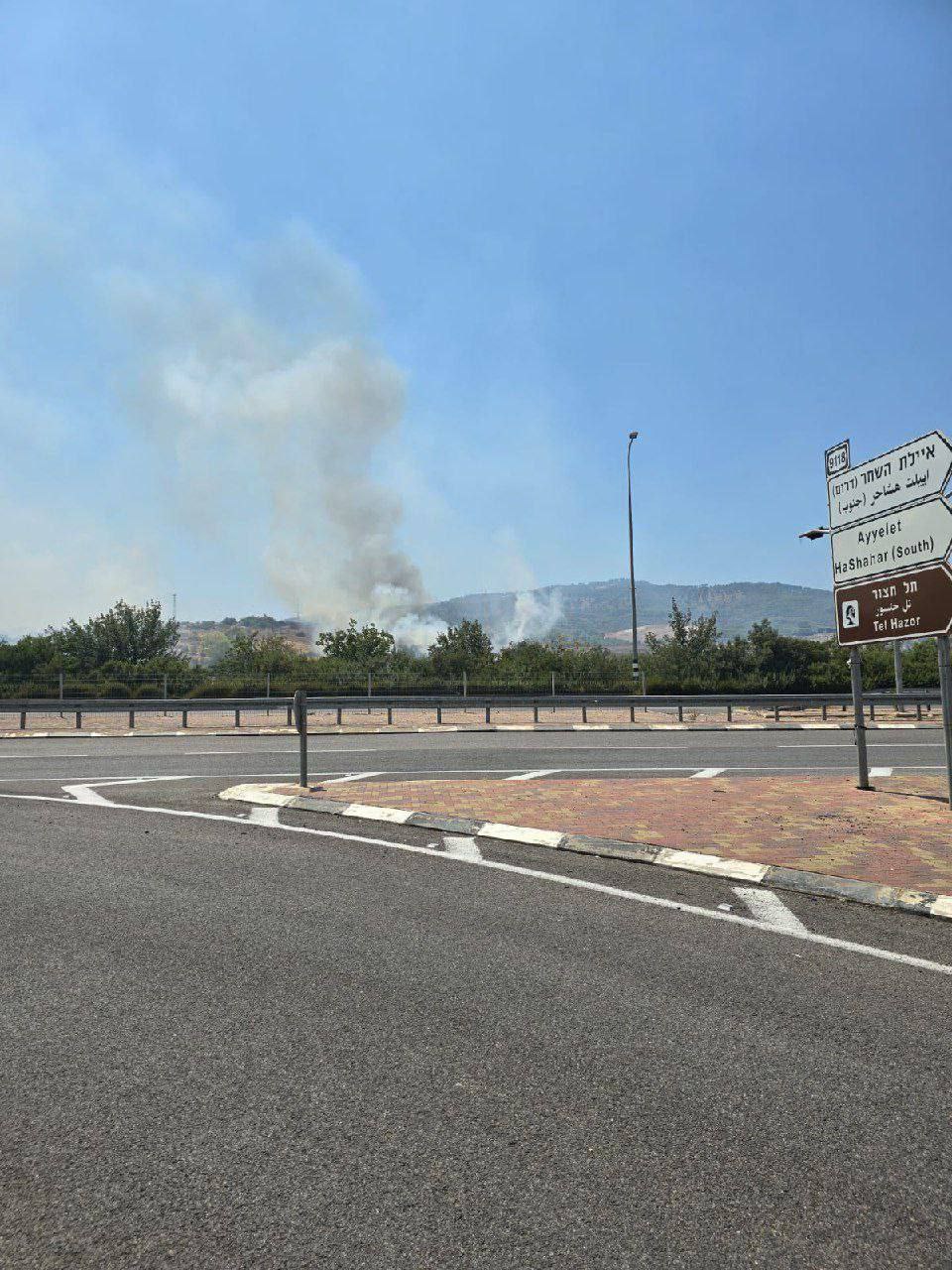  For 1st time Lebanese Hezbollah targets Ayelet HaShahar in occupied territories (+Videos)