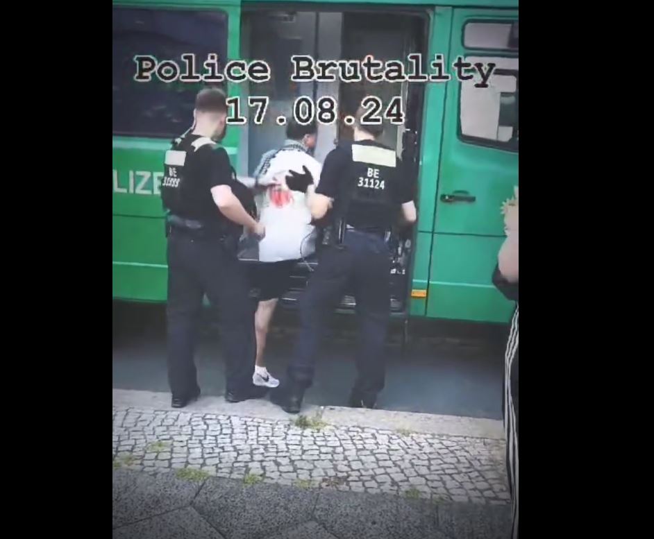 Video: Palestine supporters in Germany continued protests against Israel despite police brutal arrests and assaults