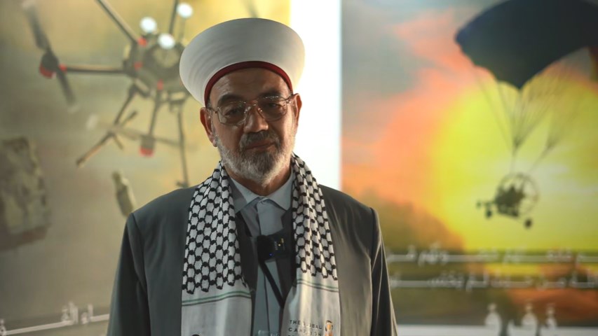لقاء خاص/ كلمة لشيخ الدكتور محمد الحاج من فلسطين على هامش مؤتمر نداء الاقصى الدولي الثالث