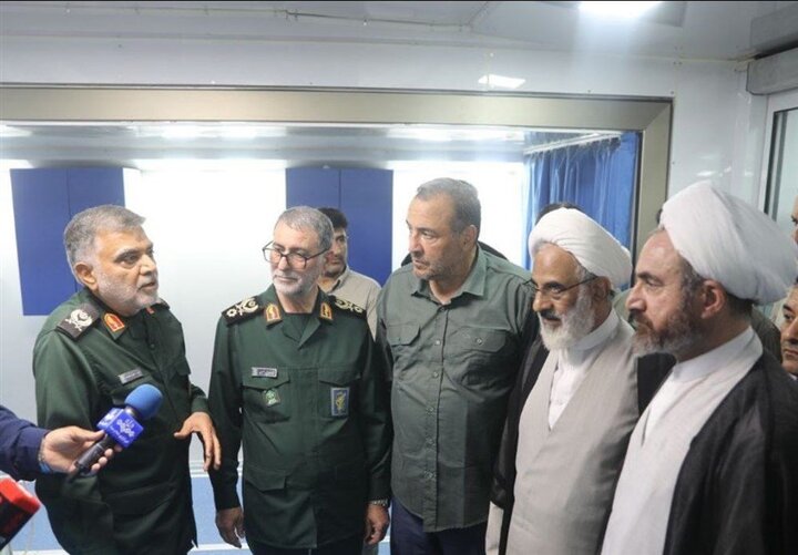 IRGC field hospital opened at Iran's Mehran border
