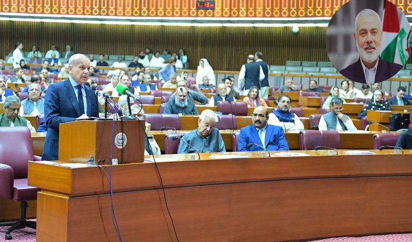 اسماعیل ہنیہ کے قتل پر پاکستان کی قومی اسمبلی میں مذمتی قرارداد منظور