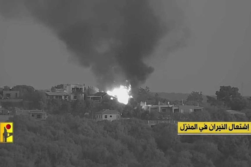 رداً على اعتداء شمع واستشهاد مدنيين.. حزب الله يستهدف "متسوفا" بعشرات صواريخ "الكاتيوشا"