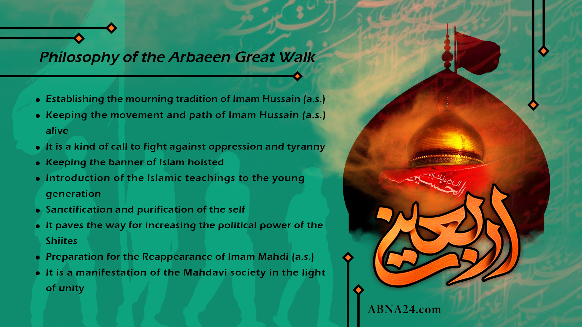 Infographic: Philosophy of the Arbaeen Great Walk