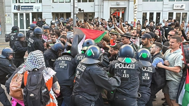  Amnesty slams German police violence against peaceful pro-Palestinian protesters