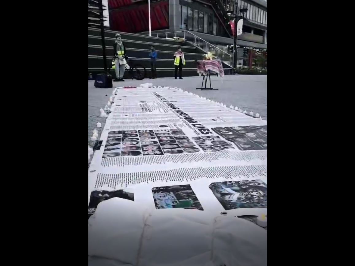 Video: Pro-Palestine activities in honor of thousands martyrs of Gaza in Bankstown of Australia