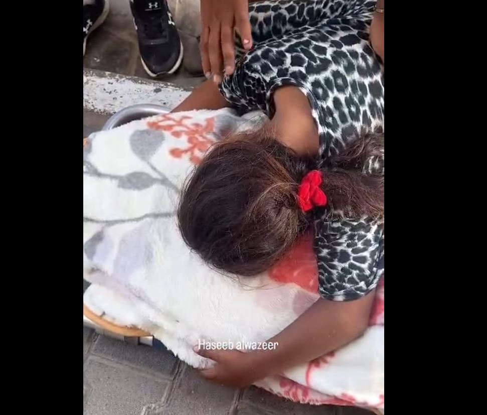 Video: A little Palestinian girl hugs her mother for last time after Israeli airstrike killed her in Deir Al-Balah