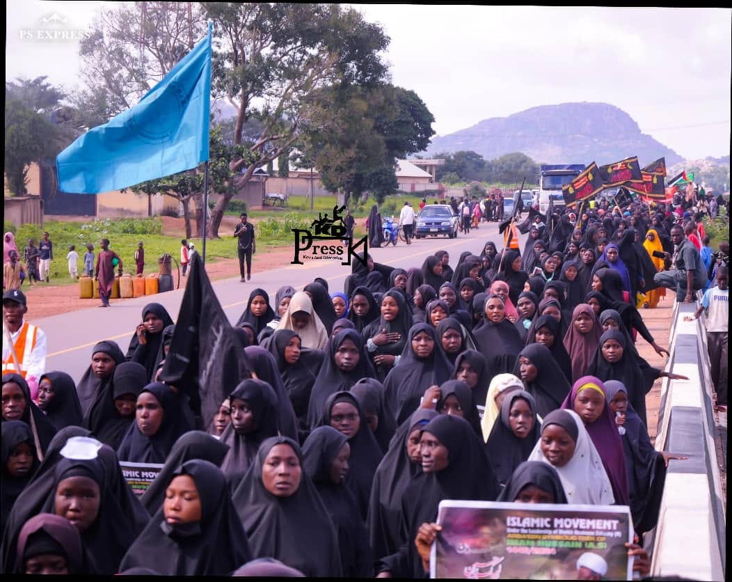 Photos/Video: Arbaeen walk in Jos, Nigeria 1446-2024