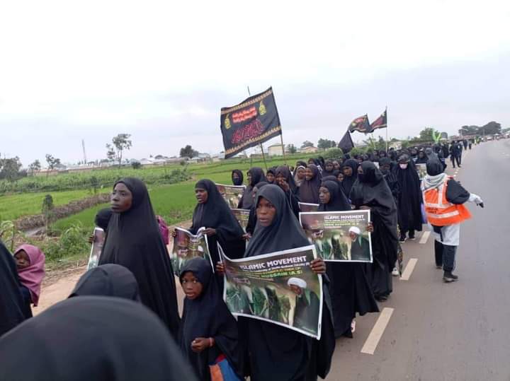 Rahoto Cikin Hotuna Na Fara Tattakin Yankin Kaduna Zuwa Zaria Da Ke Najeriya