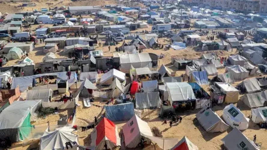 Israeli occupation forces is cramming 1.7 million civilians in one tenth of the area of the Gaza Strip