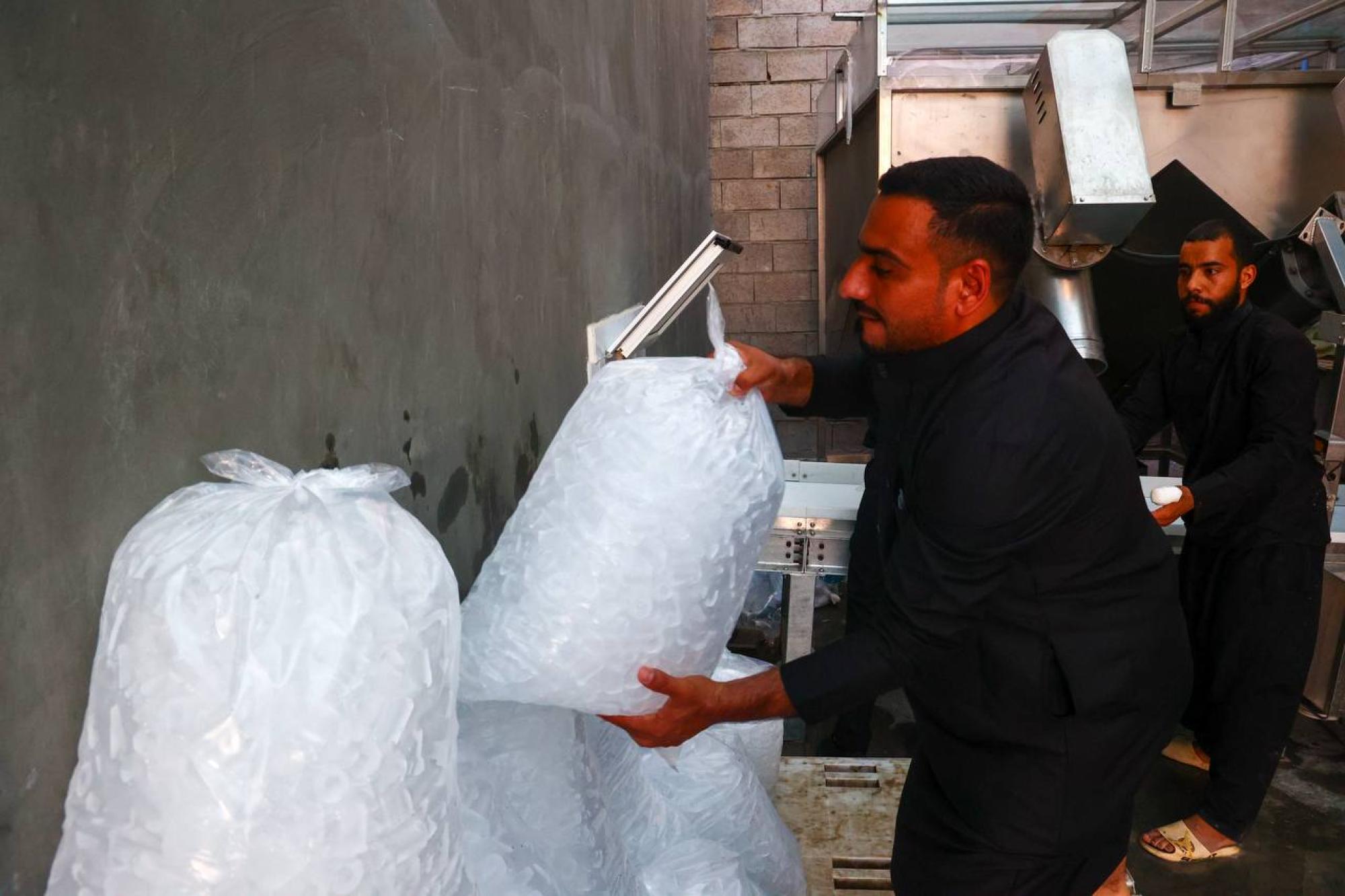 Aba al-Fadl al-Abbas complex: We produce 70 tons of crystalline ice daily to serve visitors of Arba'een