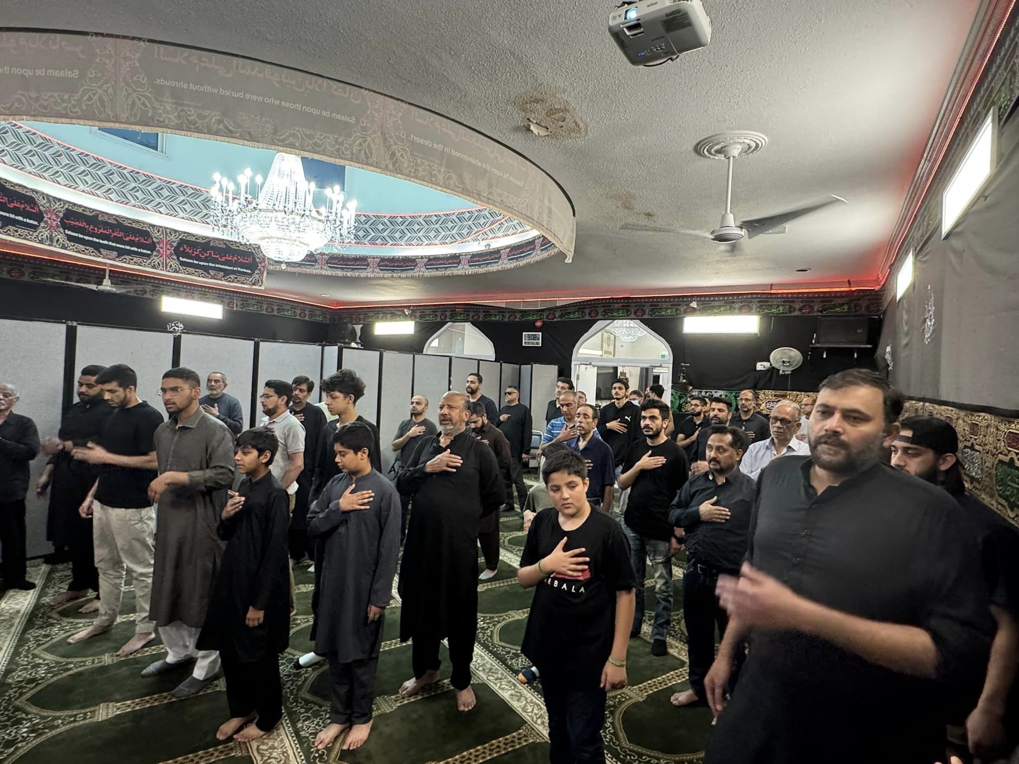 Assembleia de luto pelo martírio do Imam Hussain (A.S.) na maior cidade de Alberta, Canadá