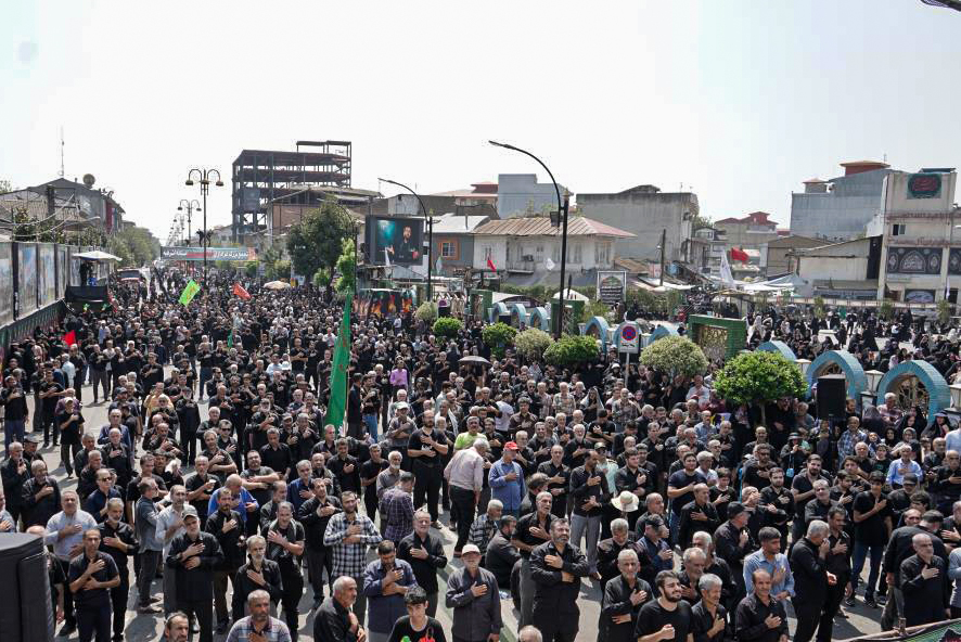 آستانه اشرفیه میزبان بزرگترین تجمع اربعین گیلان/ برپایی 24 ایستگاه صلواتی و توزیع 10 هزار پرس غذای نذری
