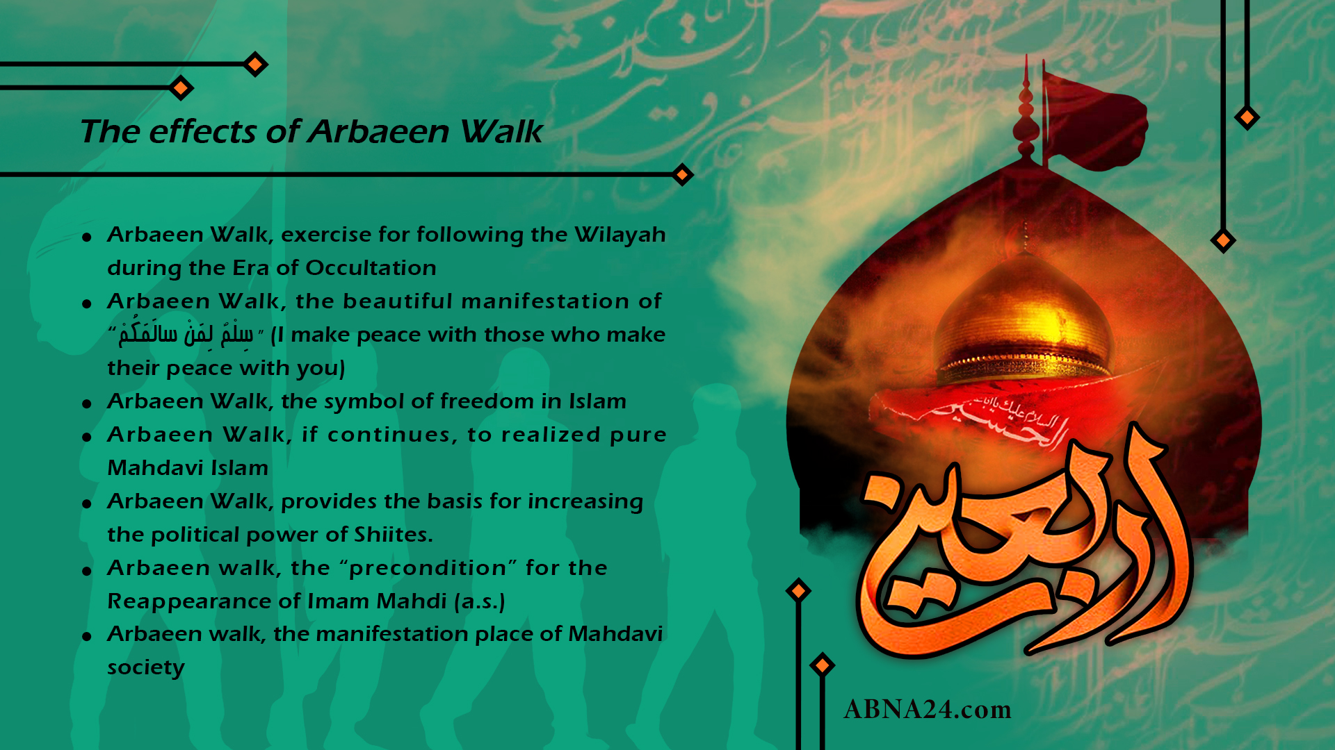 Infographic: The effects of Arbaeen Walk