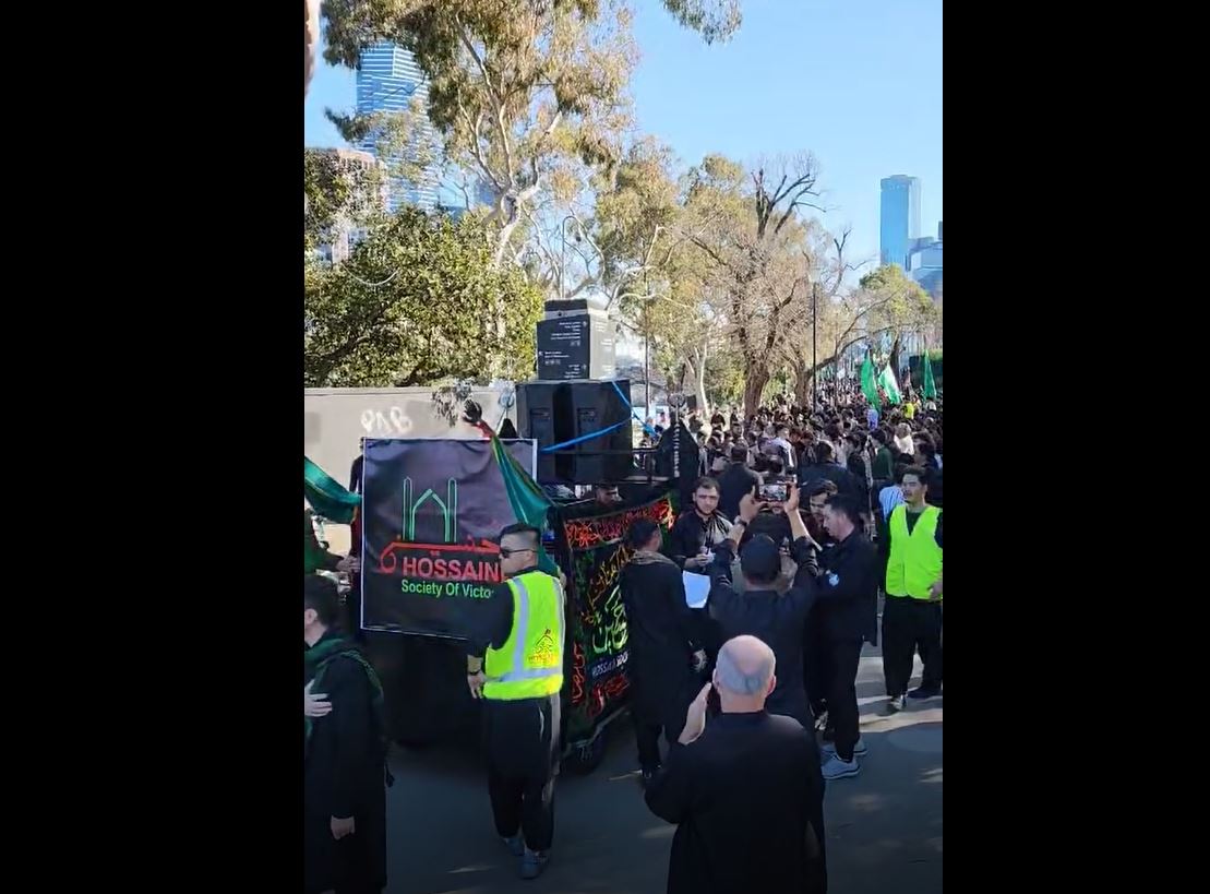 Video: Massive Arbaeen mourning procession in Melbourne, Australia 1446-2024 
