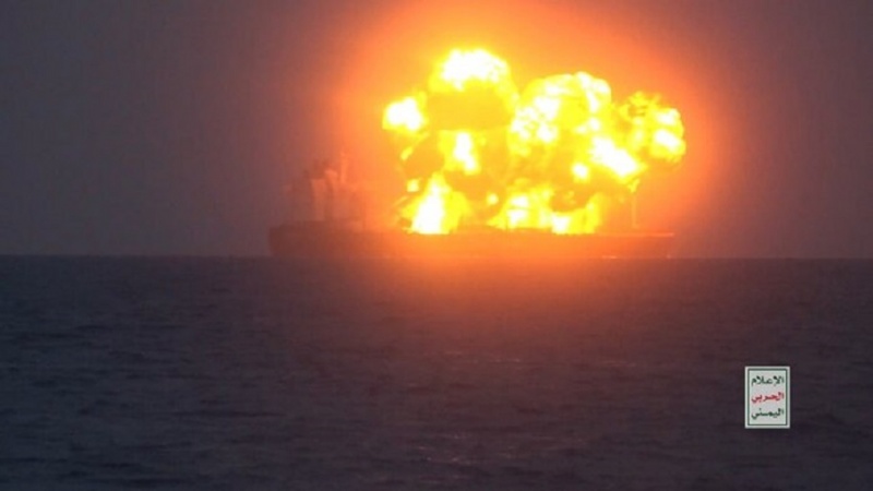Jemenitische Armee veröffentlicht Bilder des Angriffs auf das griechische Schiff