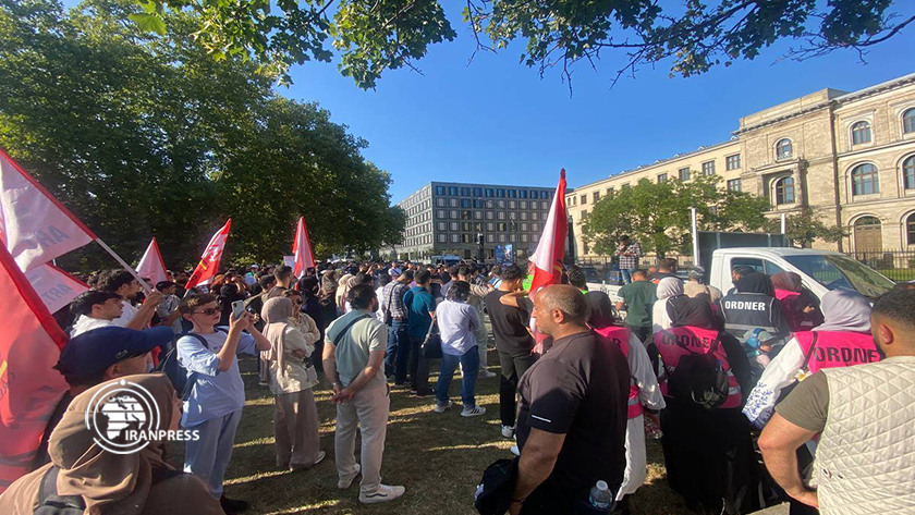 Demonstration against ban on Imam Ali Center in Hamburg (+Photos)
