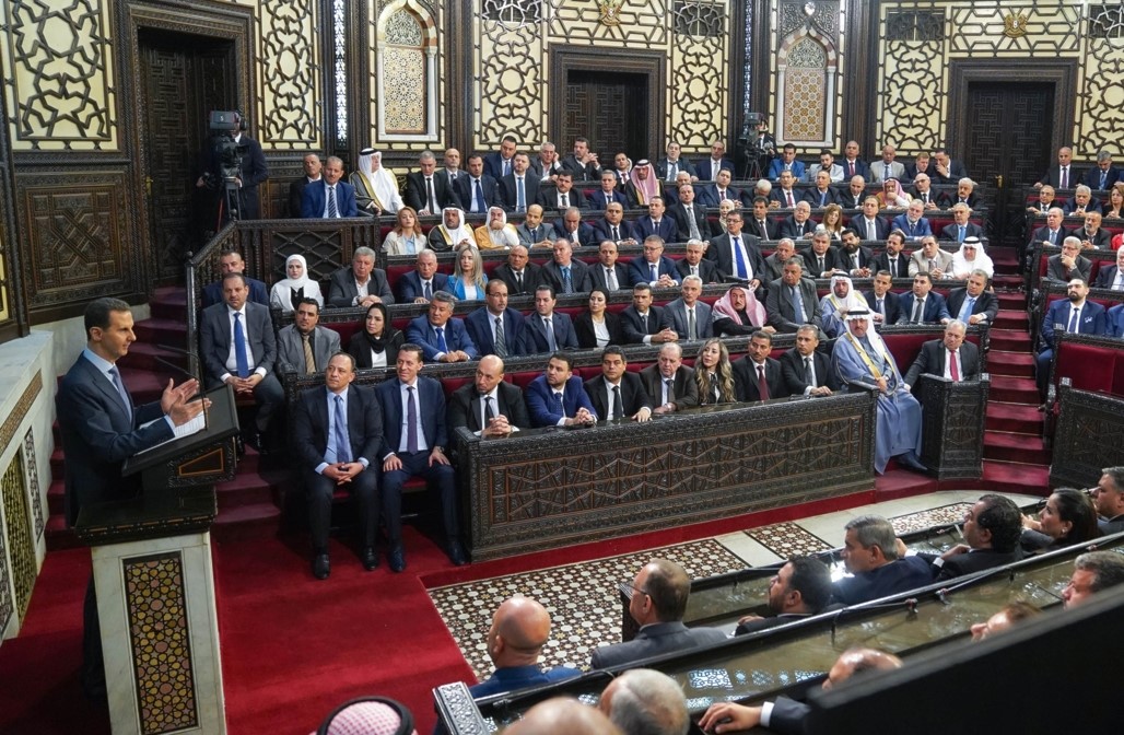 بشار الأسد: تحيةً إلى أبناء الجولان ومقاومي فلسطين ولبنان والعراق واليمن
