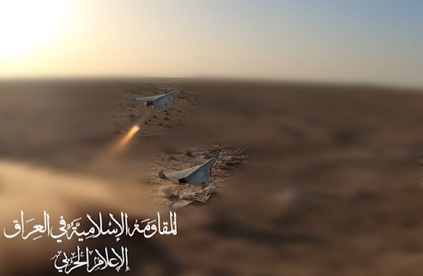 العراق: المقاومة تستهدف هدفاً حيوياً في حيفا بواسطة الطيران المسيّر