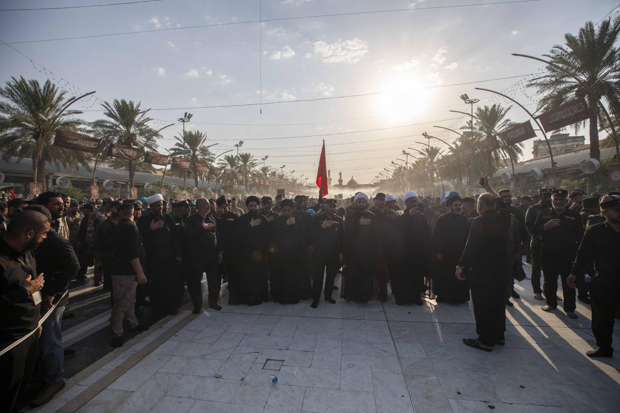 With a condolence March, Al-Abbas Squad concludes its special events with Ziyarat Arba'een