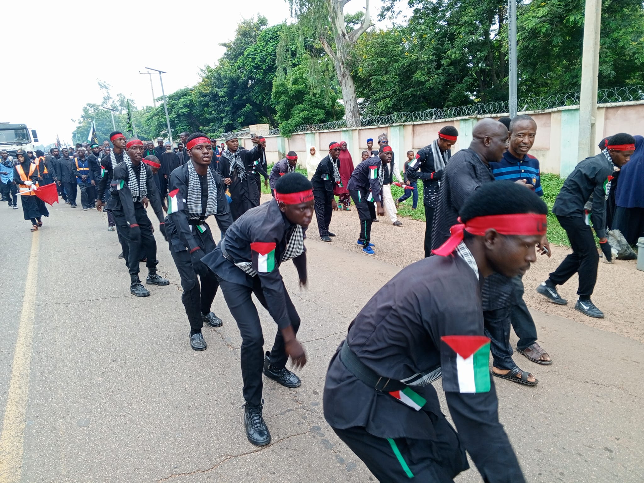 Rahoto Cikin Hotuna Na Gudanar Tattakin Arbaeen Da Nuna Goyon Baya Ga Al'ummar Falasdinu A Malumfashi, Nigeriya