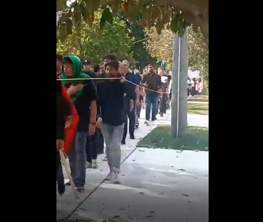 Videos: Arbaeen march in Kitchener, Canada 1446-2024
