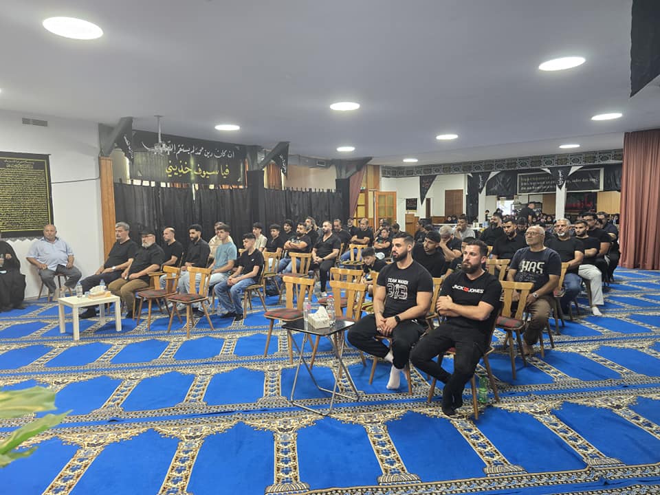 مركز الحجة الثقافي في "نورتهايم" الألمانية يقيم مجلس عزاء بأربعينية الإمام الحسين(ع)+(صور)
