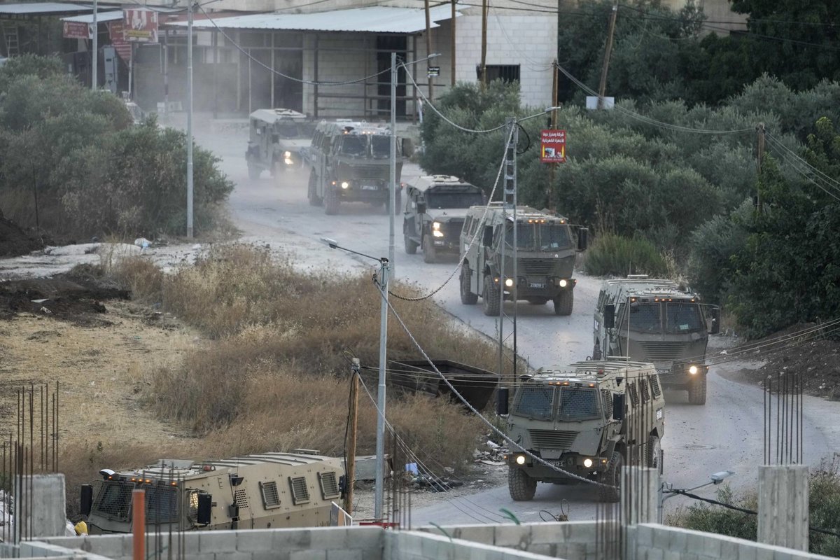 Nine Palestinians killed in Israeli large-scale military operation in northern West Bank