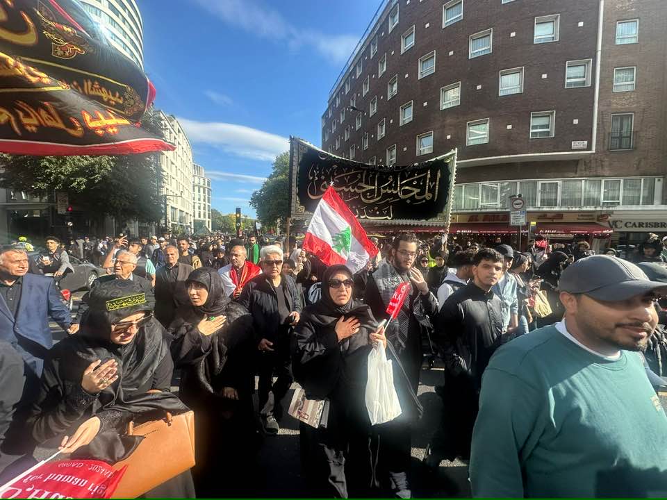 گزارش تصویری | راهپیمایی عظیم اربعین حسینی در لندن انگلستان