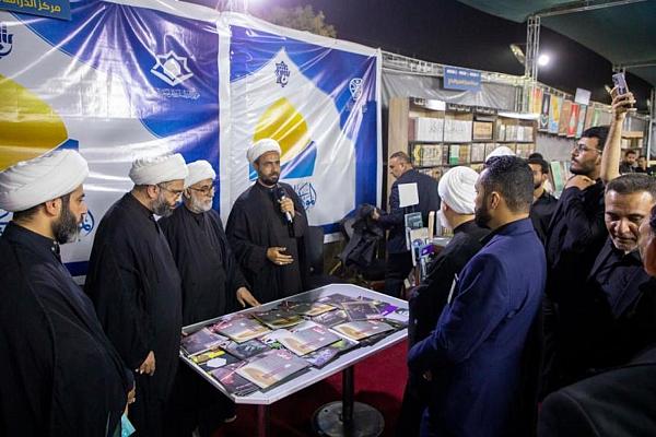إحصائية بأعداد المستفيدين من خدمات قسم الشؤون الفكرية في زيارة الأربعين