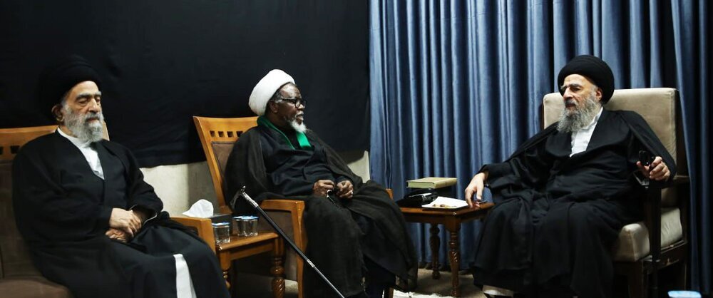 Ayatollah Modarresi meets with Sheikh Ibrahim Zakzaky in Iraq