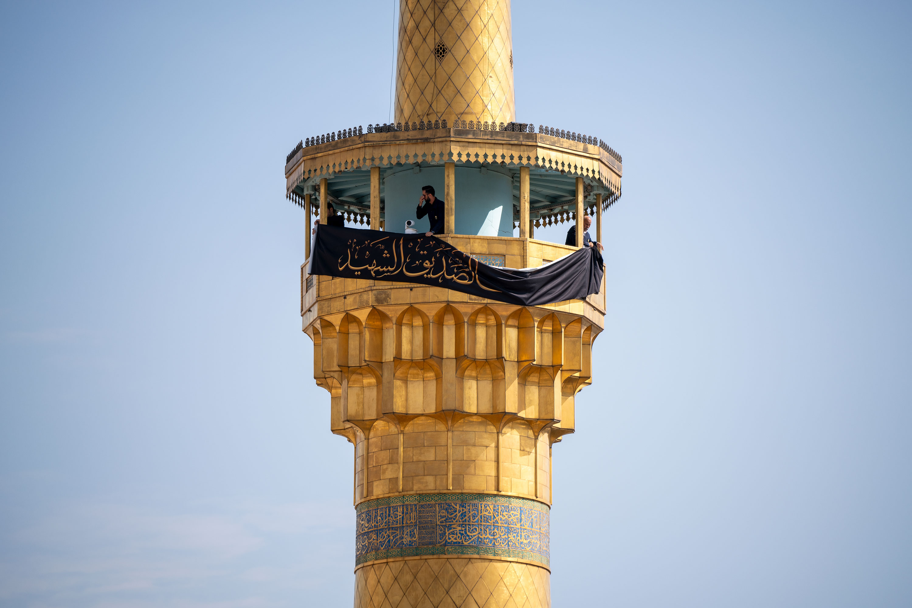 Photos: Imam Reza shrine decorated with inscriptions to mark final 10 days of Safar