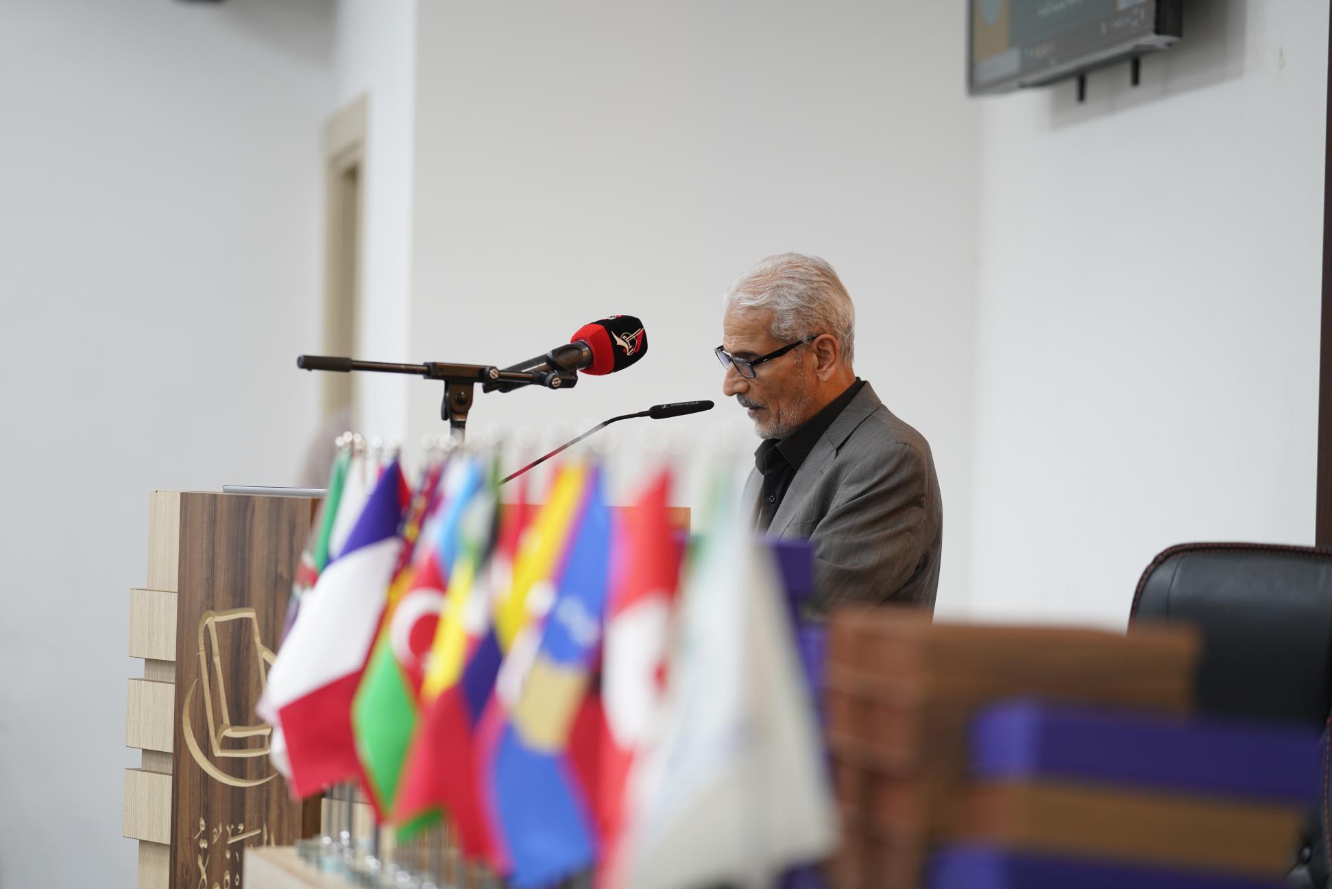 كلمة ختامية لمدير مركز كربلاء للدراسات والبحوث بالمؤتمر العلمي الدولي الثامن لزيارة الأربعين+(صور)