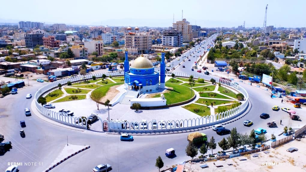 افتتاح مسجدی شبیه مسجد الاقصی در مزار شریف افغانستان + عکس