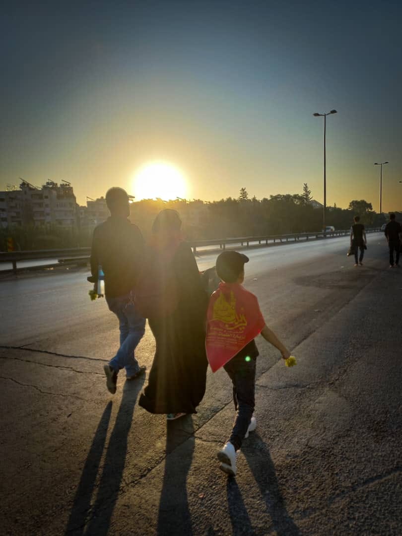 Foto  / Hz. Rukayye’nin (s.a) Hareminden Hz. Zeyneb’in (s.a) Haremine Kadar Erbain Yürüyüşü Uluslararası Ehlibeyt (a.s)