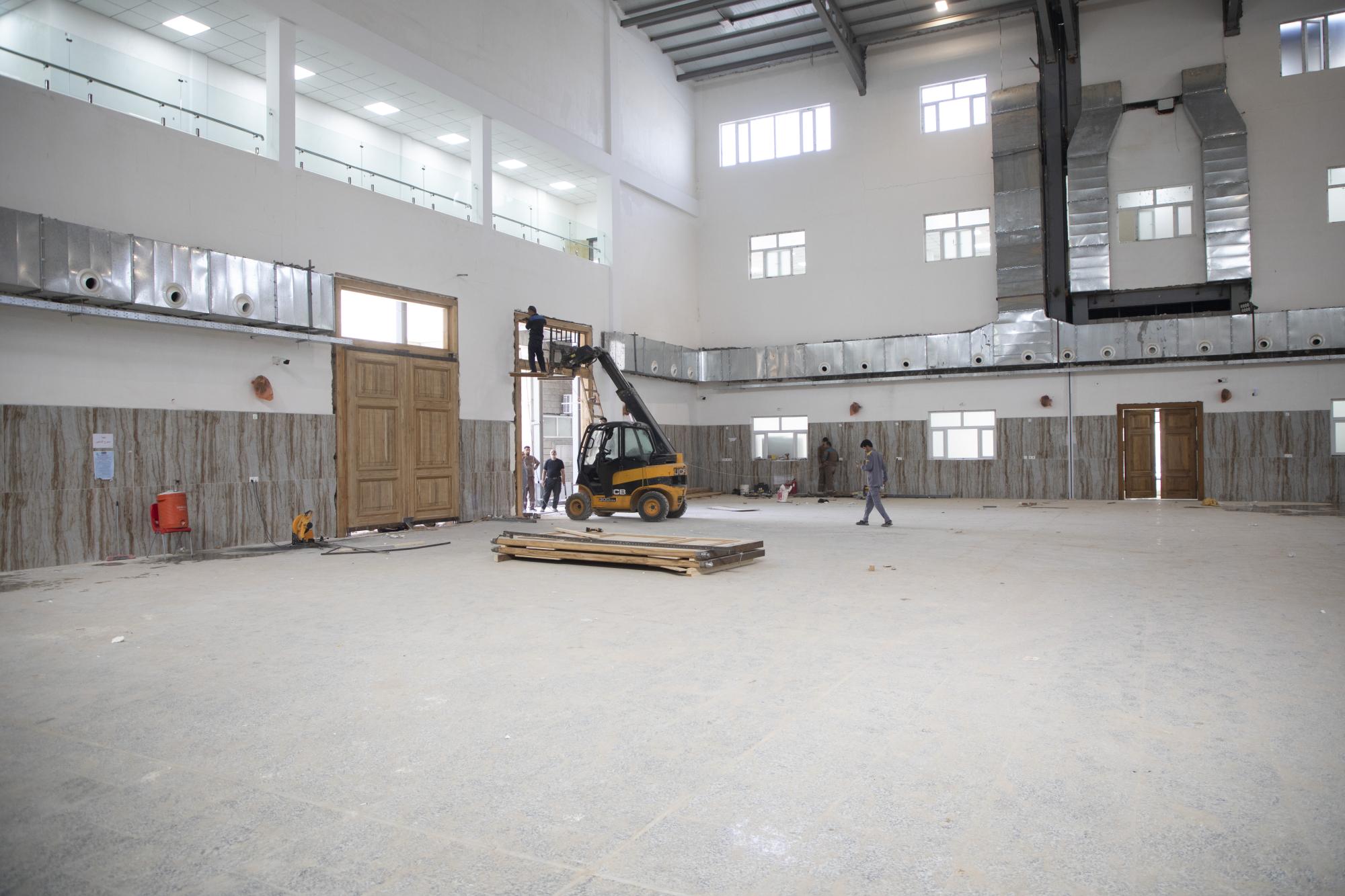 Preparing Aba al-Fadl al-Abbas service complex in preparation for Ziyarat Arbaeen (+Photos)