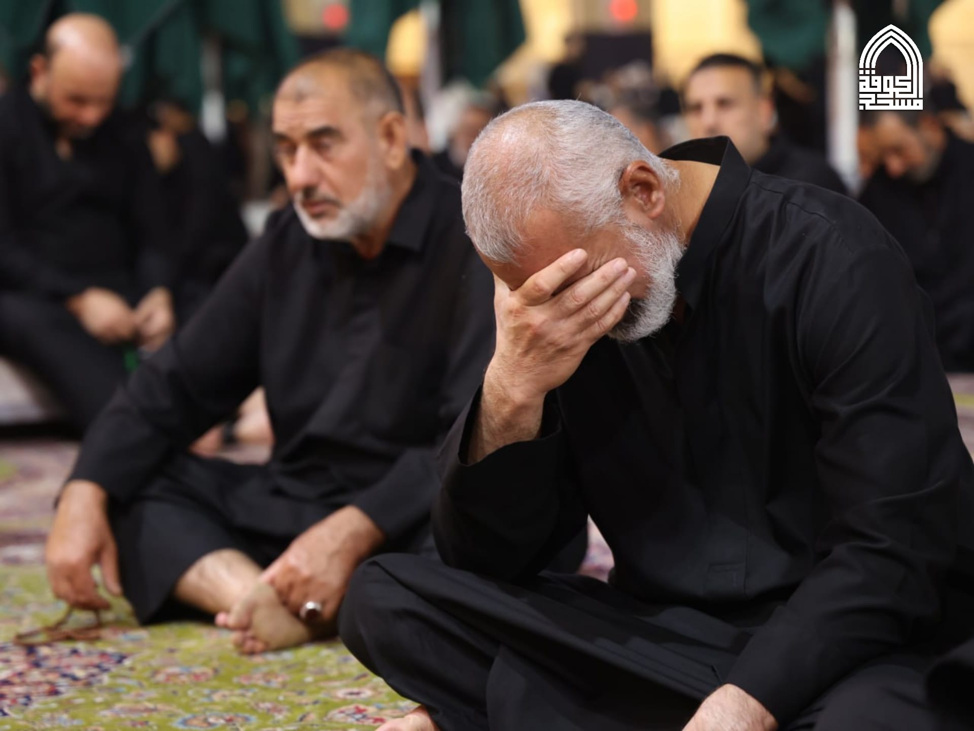 Photos: Muharram mourning ceremonies held in Kufa Mosque, Iraq