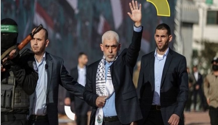  Yahya El Senvar Şehit İsmail Haniye'nin yerine geçti