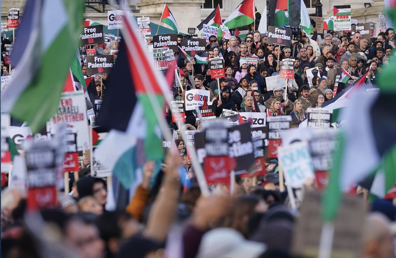 Pro-Palestine protests continue in London