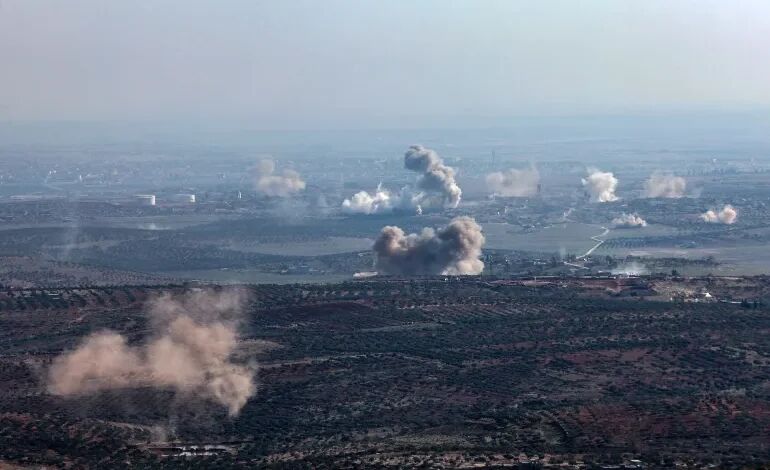 Suriye'de 150 askeri hedef bombalandı
