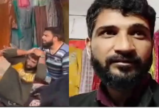   मुस्लिम कश्मीरी शॉल वाले को बांग्लादेशी बताकर हिंदू संगठन ने पिटाई की