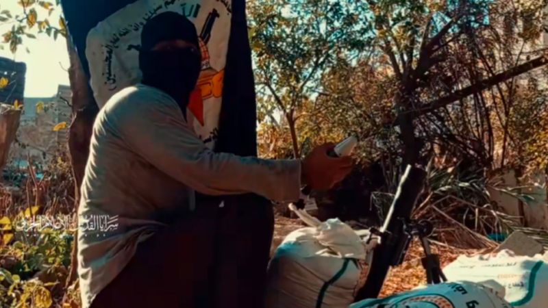  فيديو | مشاهد من الاستحكام المدفعي على مقر قيادة وسيطرة للعدو وسط جباليا  