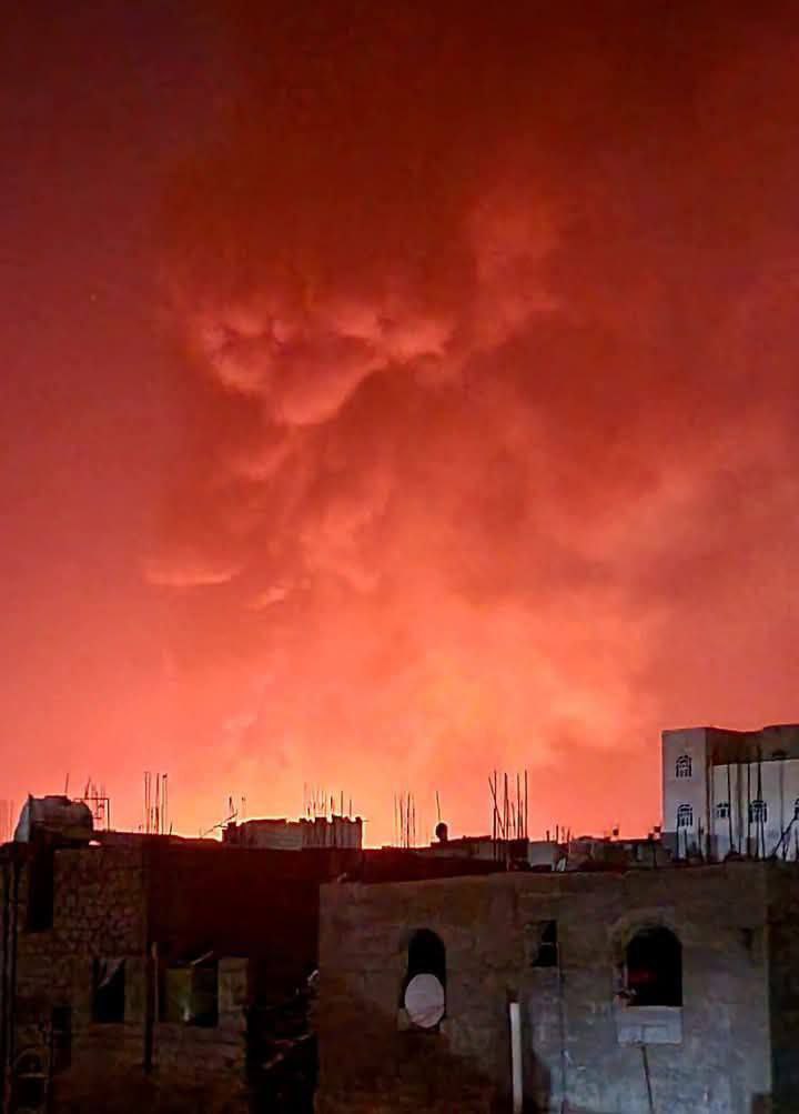 Video: Power plant in Hezyaz town, south of Sanaa, capital of Yemen targeted three times