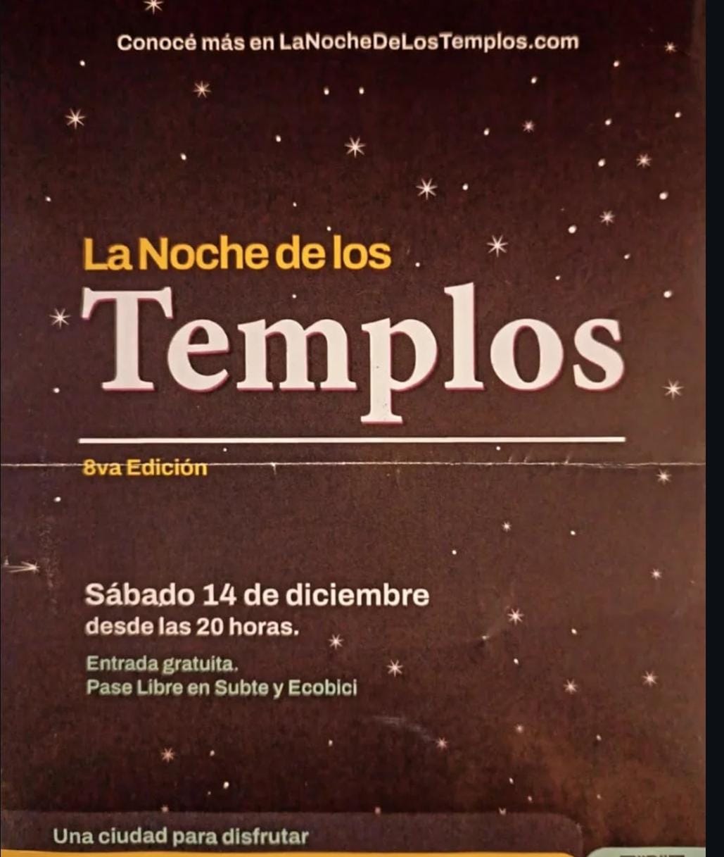 La Noche de los Templos