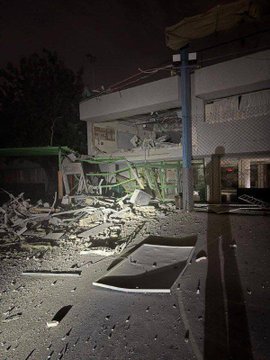 Photos / Videos: A building in Ramat Gan area, occupied Tel Aviv destroyed hit by a missile fired from Yemen